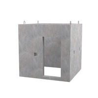 Шахты пассажирских лифтов: внешний вид